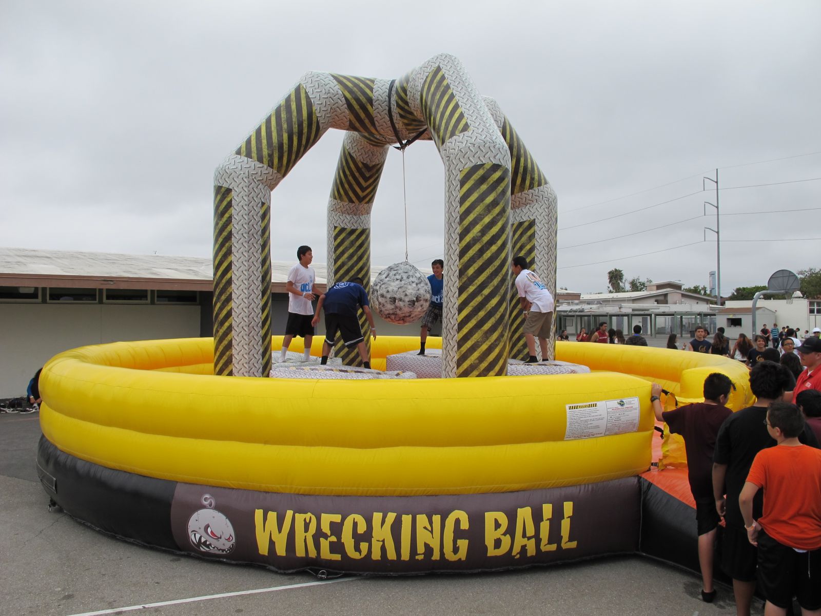 inflatable wrecking ball rental game jacksonville florida